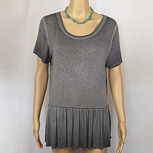 AZ Jeans Co | Flounce Hem T Shirt